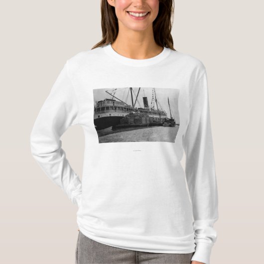 S.S. Alameda op Anchorage, Alaska Photography T-shirt (Voorkant)