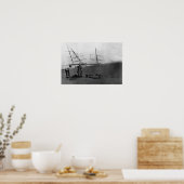 S.S. Alice McDonald Wreck Ilwaco Peninsula Poster (Keuken)