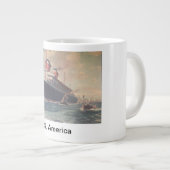 "S.S. Amerika 1940" Grote Koffiekop (Voorkant rechts)