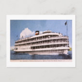S.S. Columbia of Bob-Lo Excurison Co. Post Card Briefkaart (Voorkant)