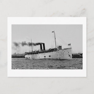 S.S. Eastland, gefotografeerd door Pesha Briefkaar Briefkaart