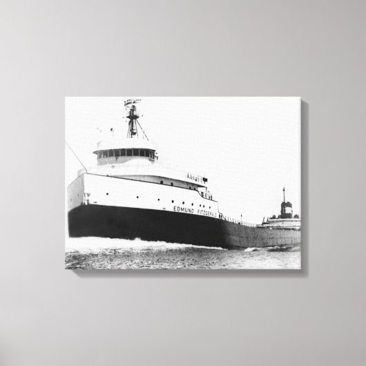 S.S. Edmund Fitzgerald Canvas Afdruk (Voorkant)