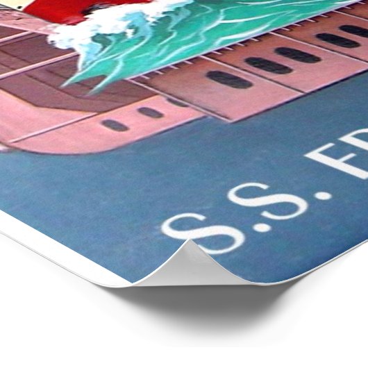 S.S. EDMUND FITZGERALD POSTER (Hoek)