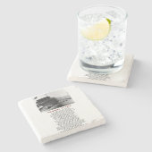 S.S. Edmund Fitzgerald Stone Coaster Stenen Onderzetter (Zijkant)