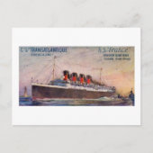 S.S. Frankrijk  bestuur Briefkaart (Voorkant)
