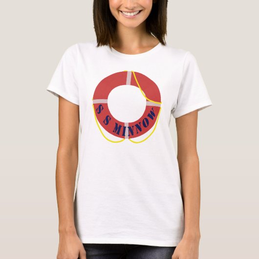 S. S. Minnow Life Ring Shirt (Voorkant)