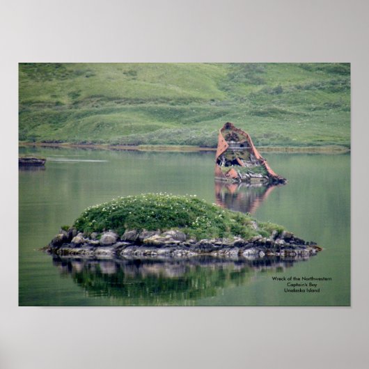 S. S. Northwestern, WWII Sunken Ship Poster (Voorkant)