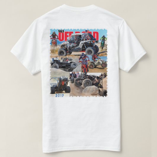 S&S Off Road Magazine 2017 T-Shirt (Design achterkant)
