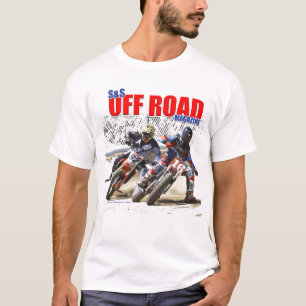 S&S Off Road Magazine Flat Track T-shirt