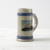 S.S. Olympic Star, White Star Line, 1913 Bierpul (Voorkant rechts)