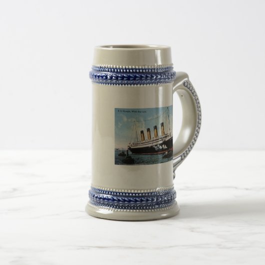 S.S. Olympic Star, White Star Line, 1913 Bierpul (Voorkant rechts)