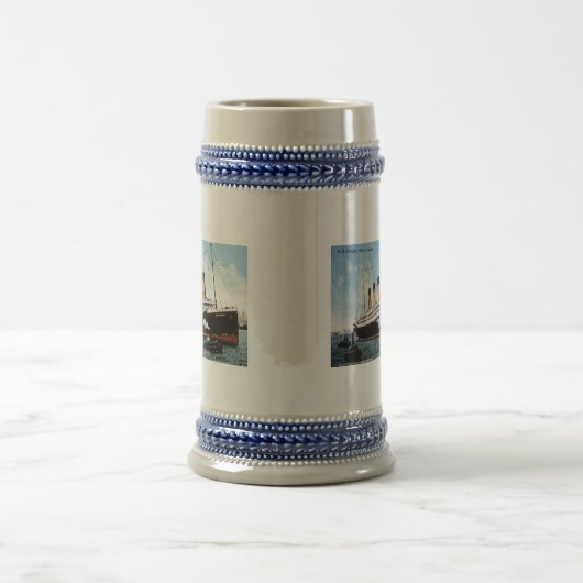 S.S. Olympic Star, White Star Line, 1913 Bierpul (Center)