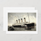 S.S. Olympic Star, White Star Line, 1913 Briefkaart (Voorkant / Achterkant)