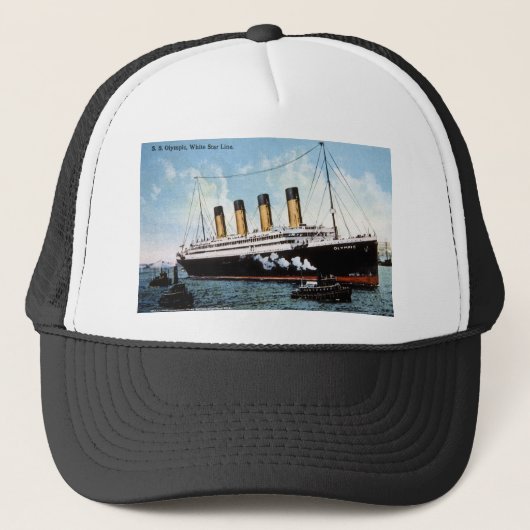 S.S. Olympic Star, White Star Line, 1913 Trucker Pet (Voorkant)