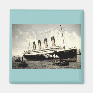 S.S. Olympische ster, White Star Line, 1913 Magneet