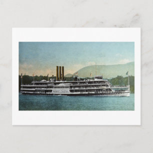 S.S. Robert Fulton - Hduson Riv er Day Line Briefkaart