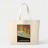 s.s. Statendam Grote Tote Bag (Voorkant)