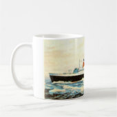 S.S. Verenigde Staten - Amerikaans Liner-project Koffiemok (Links)