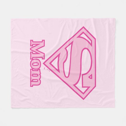 S-Schild Moeder Fleece Deken (Voorkant (Horizontaal))