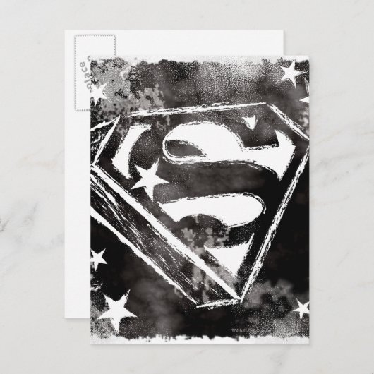 S-Schilden met sterren Briefkaart (Voorkant / Achterkant)