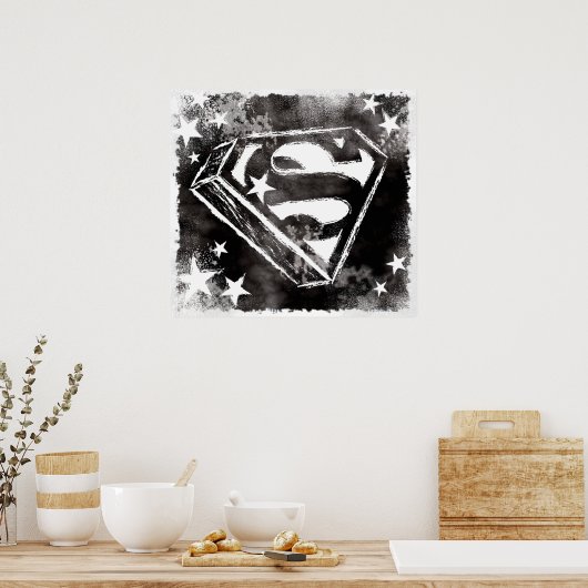 S-Schilden met sterren Poster (Keuken)