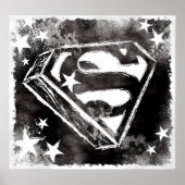 S-Schilden met sterren Poster (Voorkant)