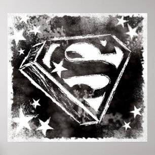 S-Schilden met sterren Poster