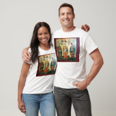 S. Sergius, Justina en Bacchus T-shirt (Unisex)
