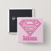 S-Shield mama Vierkante Button 5,1 Cm (Voorkant /achterkant)