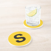 S Shuttle Icon Coaster Zandsteen Onderzetter (Zijkant)