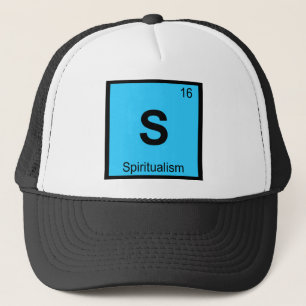 S - Spiritualisme Filosofie Chemie Symbool Trucker Pet
