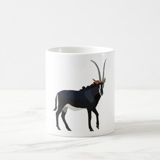 S staat voor Sable Antelope Koffiemok (Center)