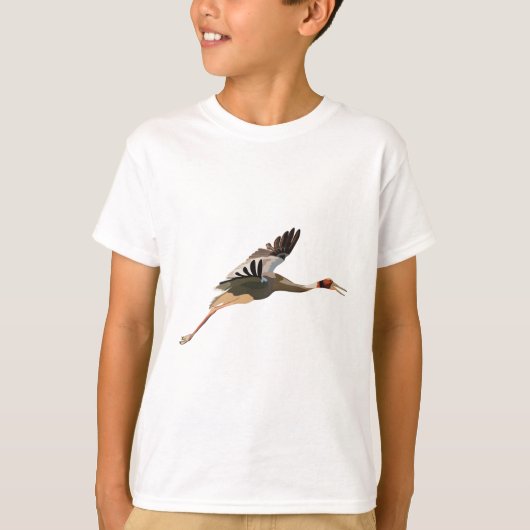 S staat voor Sarus Crane T-shirt (Voorkant)