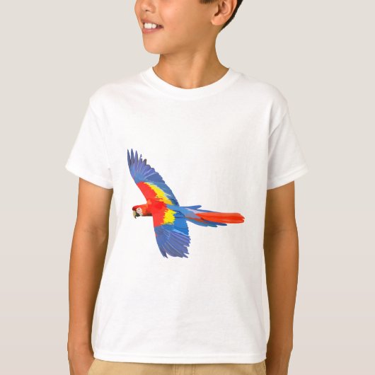 S staat voor Scarlet Macaw T-shirt (Voorkant)