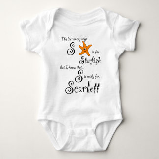 S staat voor Scarlett Starfish T-shirt