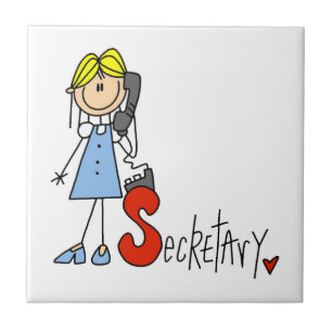 S staat voor Secretaresse Tegeltje