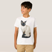 S staat voor Siamese Cat T-shirt (Voorkant volledig)