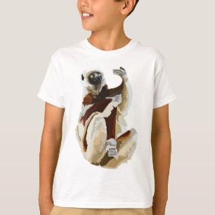 S staat voor Sifaka Lemur T-shirt