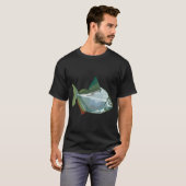 S staat voor Silver Dollar Fish,Silver Dollar Fish T-shirt (Voorkant volledig)