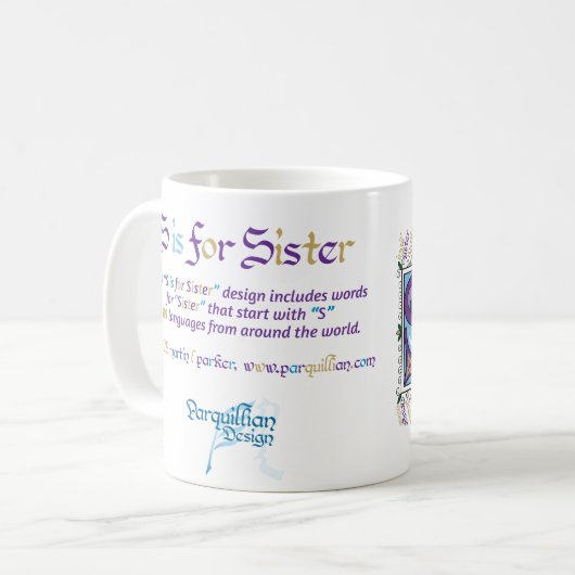 S staat voor Sister Mok (Voorkant links)