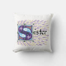S staat voor Sister Pillow