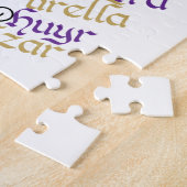S staat voor Sister Puzzle Legpuzzel (Zijkant)