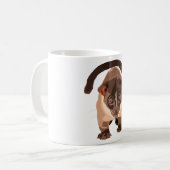 S staat voor Small toothed palm civet Koffiemok (Voorkant links)