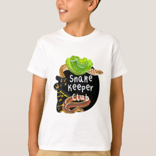 S staat voor Snake Keeper Club T-shirt