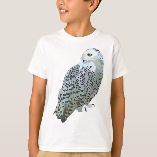 S staat voor Snowy Owl T-shirt (Voorkant)