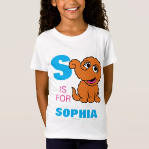S staat voor Snuffleupagus Voeg je naam toe T-shirt
