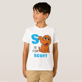 S staat voor Snuffleupagus | Voeg je naam toe T-shirt (Voorkant volledig)
