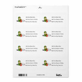 S staat voor Soldaat Etiket (Full Sheet)