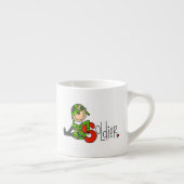 S staat voor Soldier Espresso Kop (Rechts)