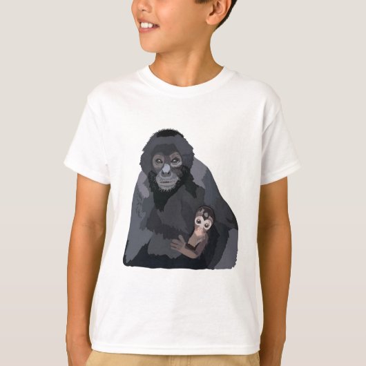 S staat voor Spider Monkey Keeper T-shirt (Voorkant)
